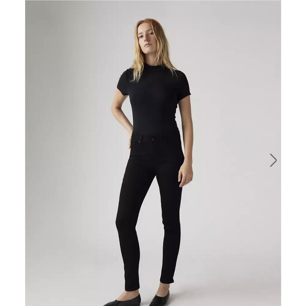 NWT Levi's Mid Rise Skinny Tummy Slimming Leg Lengthening Super Soft Stretch 10
